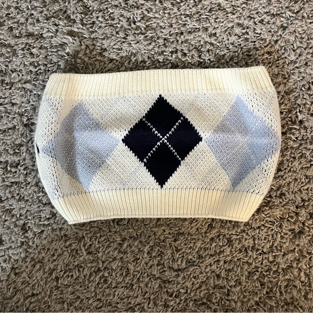 Sweater tube top
